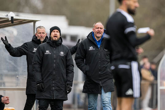 Trelleborgs assisterande tränare Mattias Lindström och