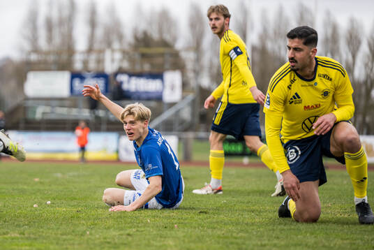 Trelleborgs Isak Ellbring och Ängelholms Mohammad Ahmadi