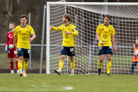 Ängelholms Daniel Bergman och Jacob Svensson deppar