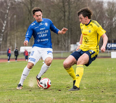 Trelleborgs Sebastian Tipura och Ängelholms Jacob Svensson