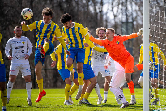 Eskilsminnes målvakt Ian Pettersson