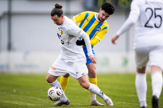 Eskilsminnes Egon Kurtulus och Laholms FKs Edin Hamidovic