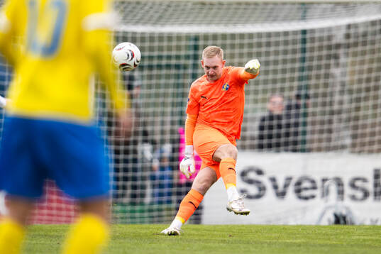 Eskilsminnes målvakt Ian Pettersson