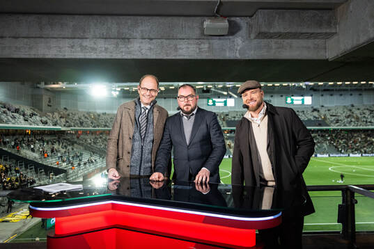 Lasse Granqvist, Alexander Axén och John Guidetti,