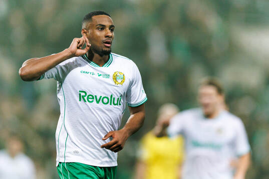 Hammarbys Paulos Abraham jublar