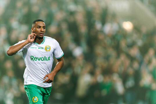 Hammarbys Paulos Abraham jublar