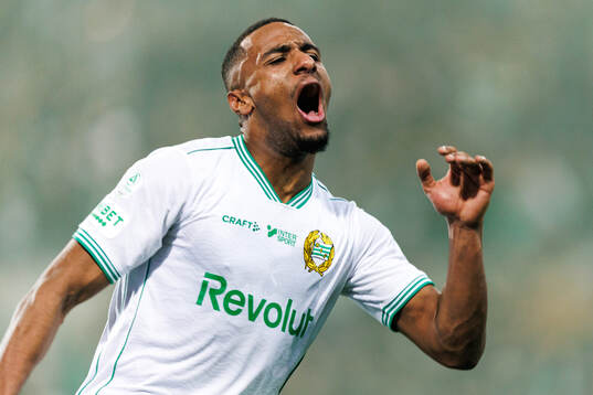 Hammarbys Paulos Abraham jublar