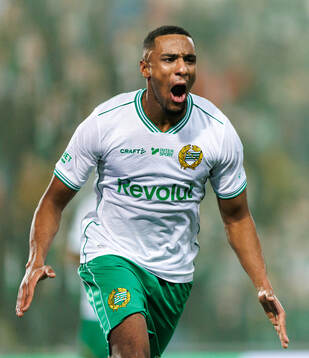 Hammarbys Paulos Abraham jublar