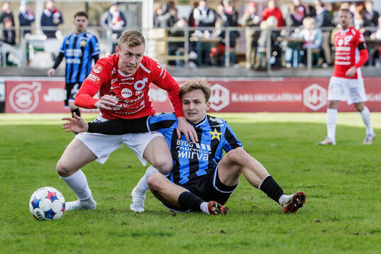 Degerfors Sebastian Ohlsson  och Sirius Oscar Krusnell