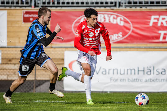 Sirius Melker Heier och Degerfors Elias Barsoum