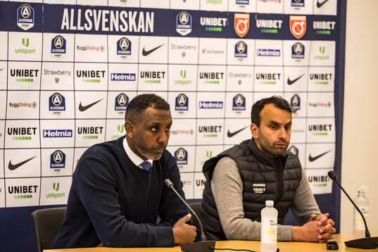 under fotbollsmatchen i Allsvenskan mellan Degerfors och