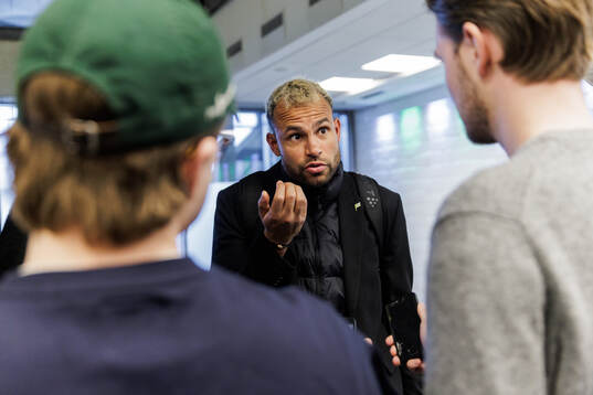 Hammarbys målvakt Warner Hahn