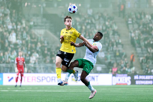 Mjällbys Ludwig Malachowski Thorell och Hammarbys Paulos
