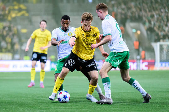 Hammarbys Paulos Abraham och Victor Stange Lind och
