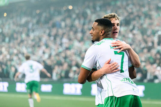 Hammarbys Paulos Abraham jublar