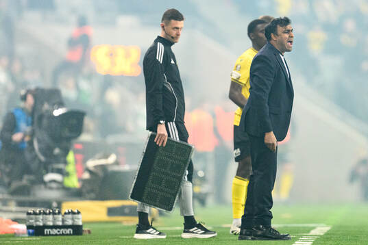 Hammarbys tränare Kalle Karlsson