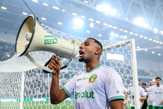 Hammarbys Paulos Abraham jublar