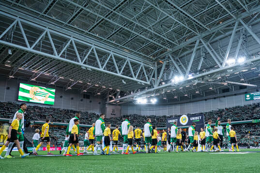 Hammarbys och Mjällbys spelare