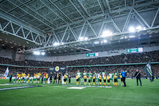 Hammarbys och Mjällbys spelare