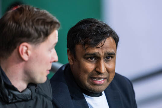 Hammarbys tränare Kalle Karlsson