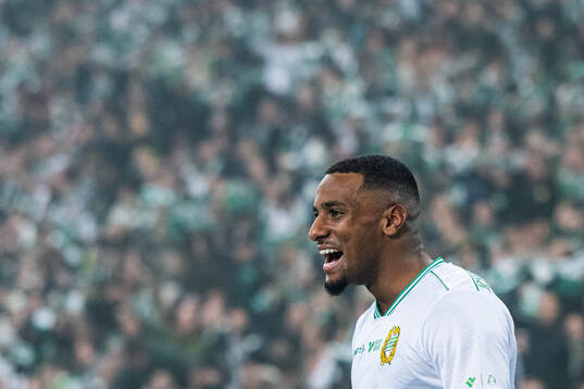 Hammarbys Paulos Abraham jublar