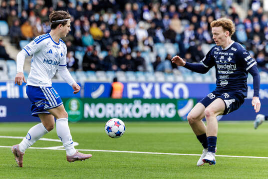 IFK Norrköpings Axel Brönner och Värnamos Logi Hrafn