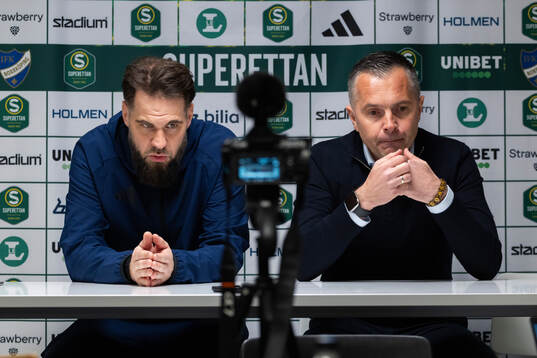 IFK Norrköpings tränare Eldar Abdulic och Värnamos