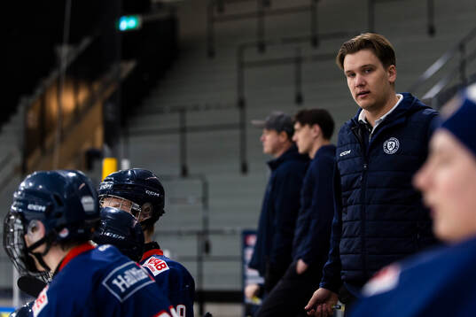 Växjös tränare Victor Engfors