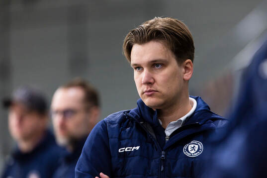 Växjös tränare Victor Engfors