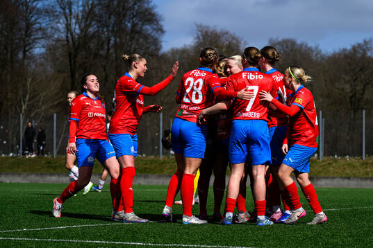Helsingborgs Johanna Lindblom jublar