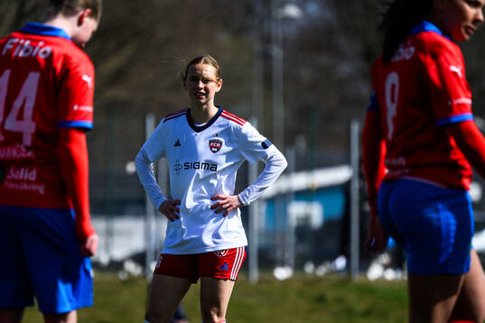 FC Rosengårds Kajsa Lindwall deppar