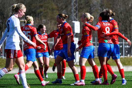 Helsingborgs Johanna Lindblom jublar
