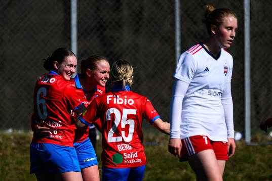 Helsingborgs Agnes Eklöf jublar