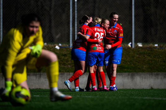 Helsingborgs Agnes Eklöf jublar