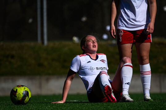 FC Rosengårds Stella Malmros deppar