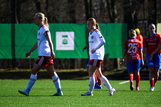 FC Rosengårds Ellen Leijon Kraft och Kajsa Lindwall deppar