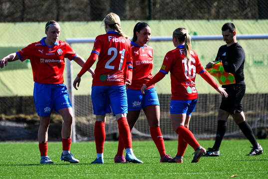 Helsingborgs spelare jublar