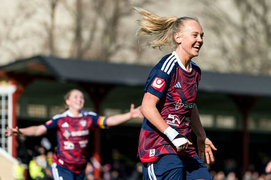 Rosengårds Molly Johansson jublar