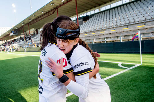 AIKs Olivia Garcia jublar