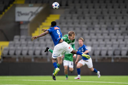 Norrbys Azeez Temitope Yusuf och Brages Alexander