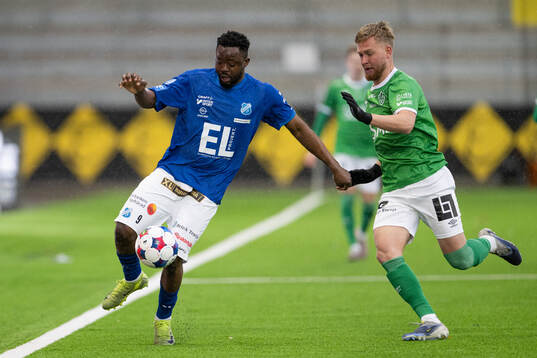 Norrbys Azeez Temitope Yusuf och Brages Malte Persson