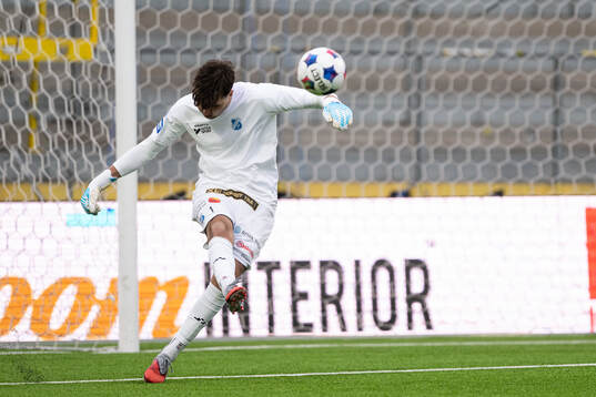Norrbys målvakt Sebastian Banozic