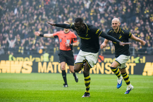 AIKs Ibrahim Cisse jublar