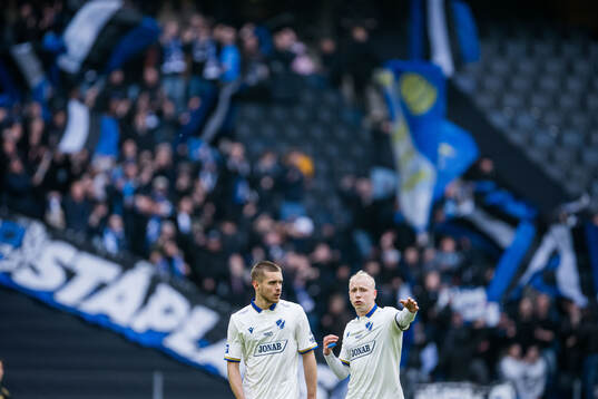 Halmstads Erko Tougjas och André Boman