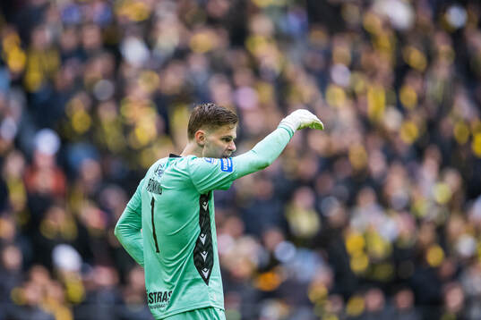Halmstads målvakt Tim Rönning