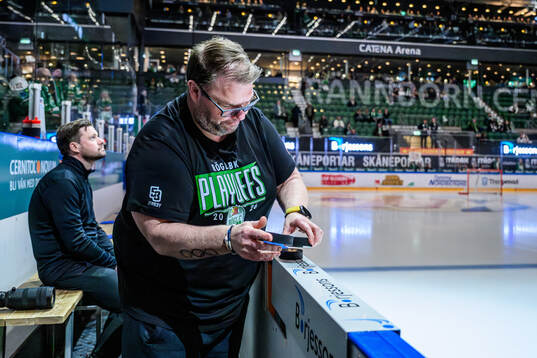 Rögle materialförvaltare Frederik Andersen