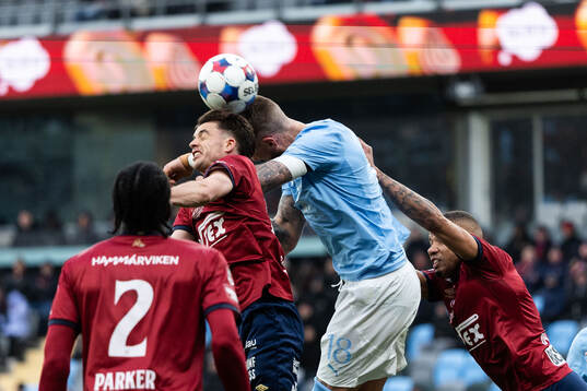 Örgrytes Owen Parker-Price och Mikael Dyrestam mot Malmö