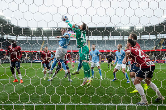 Örgrytes målvakt Hampus Gustafsson