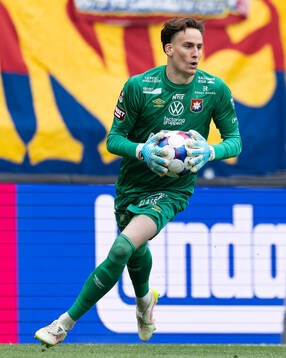 Örgrytes målvakt Hampus Gustafsson
