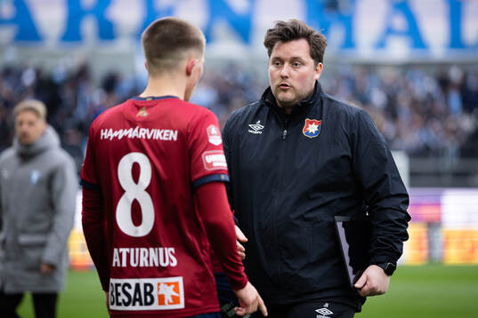 Örgrytes assisterande tränare Jesper Swedlund och